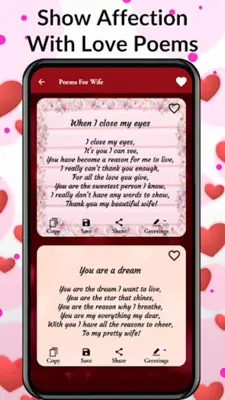 Love Messages For Wife & Poems android App screenshot 4