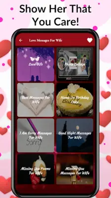 Love Messages For Wife & Poems android App screenshot 5