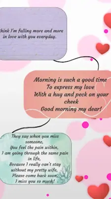 Love Messages For Wife & Poems android App screenshot 6